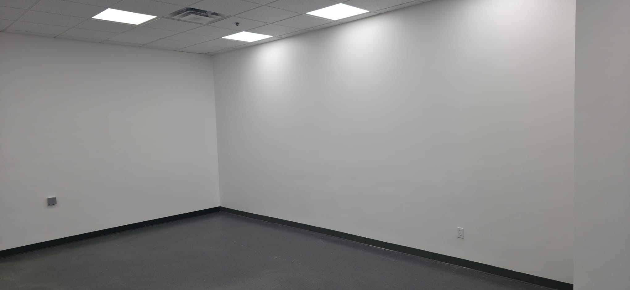 Commercial interior after renovation