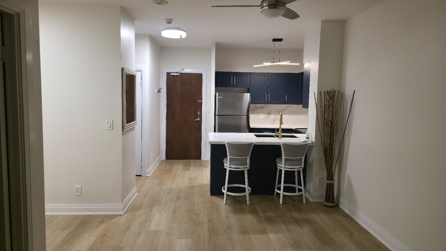 Completed condominium renovation by AMN Group Inc.