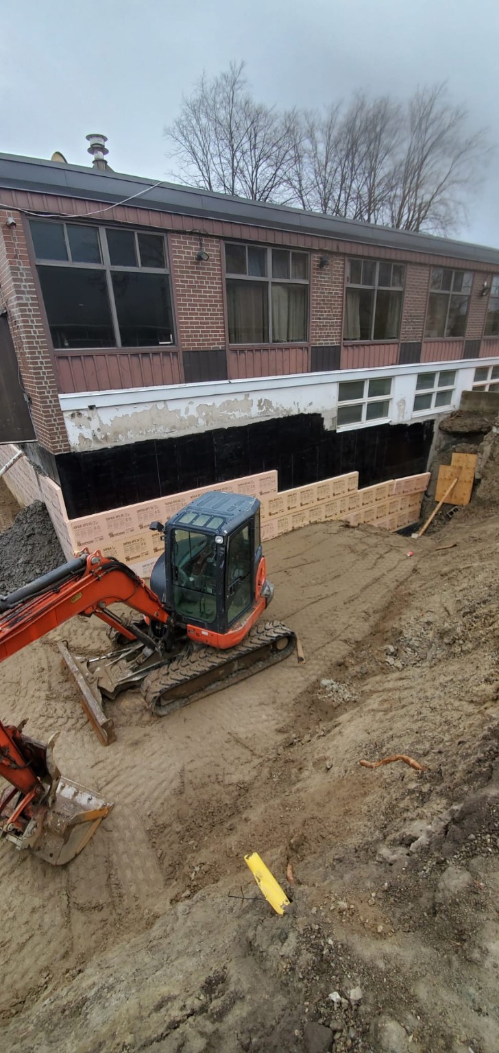Foundation waterproofing